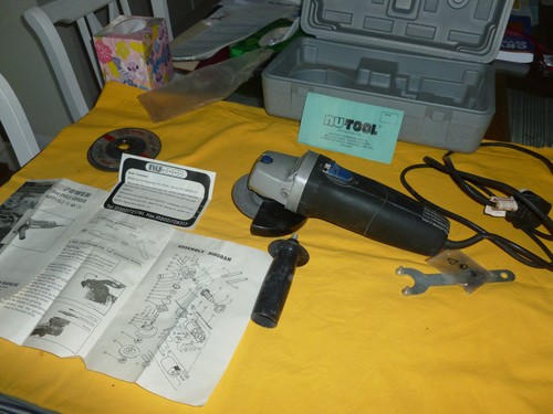 Angle grinder with guard - angle,