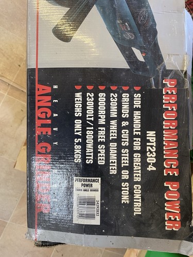 Performance power angle - power,